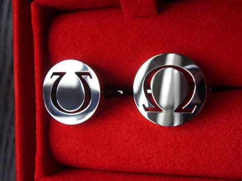 omega cufflinks replica